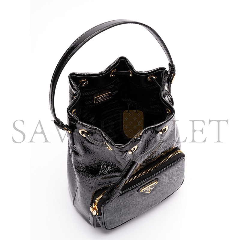 Pra*a duet naplak leather bag 1bh038 (23*18*12cm)